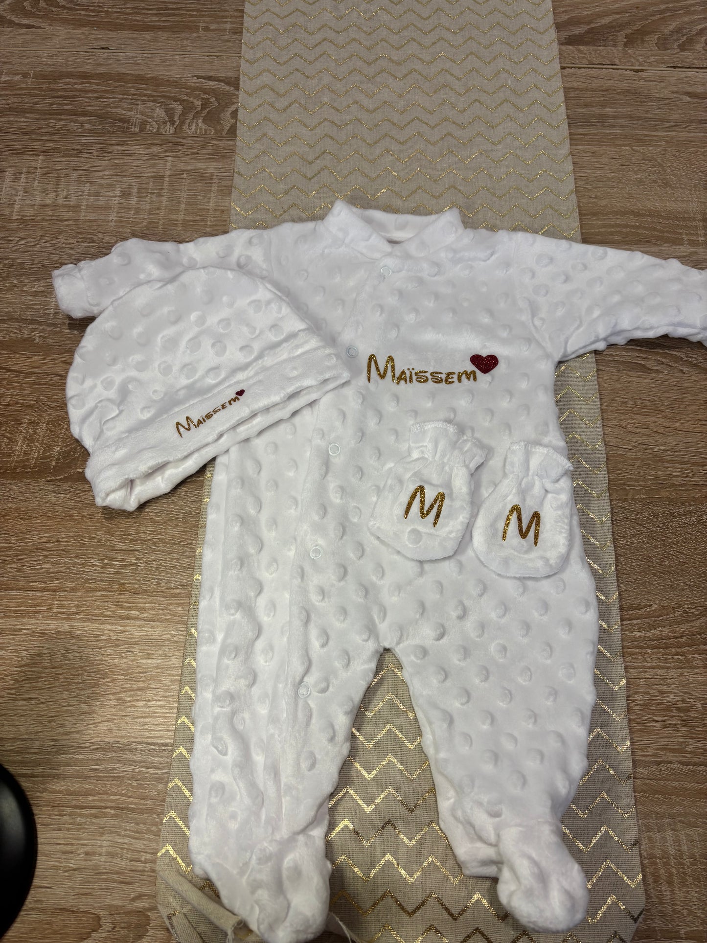 Ensemble pyjama 3p Minky