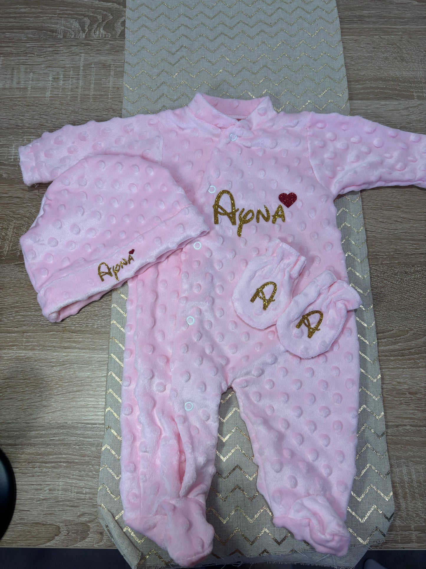 Ensemble pyjama 3p Minky