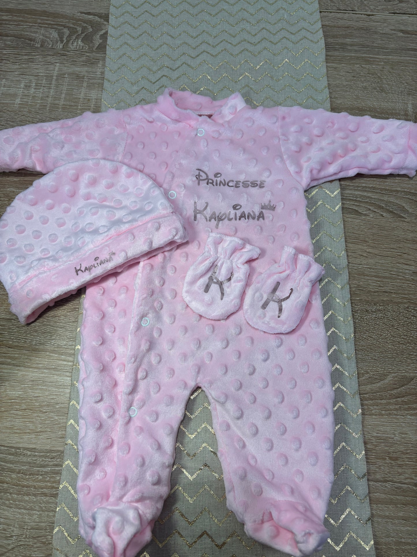 Ensemble pyjama 3p Minky