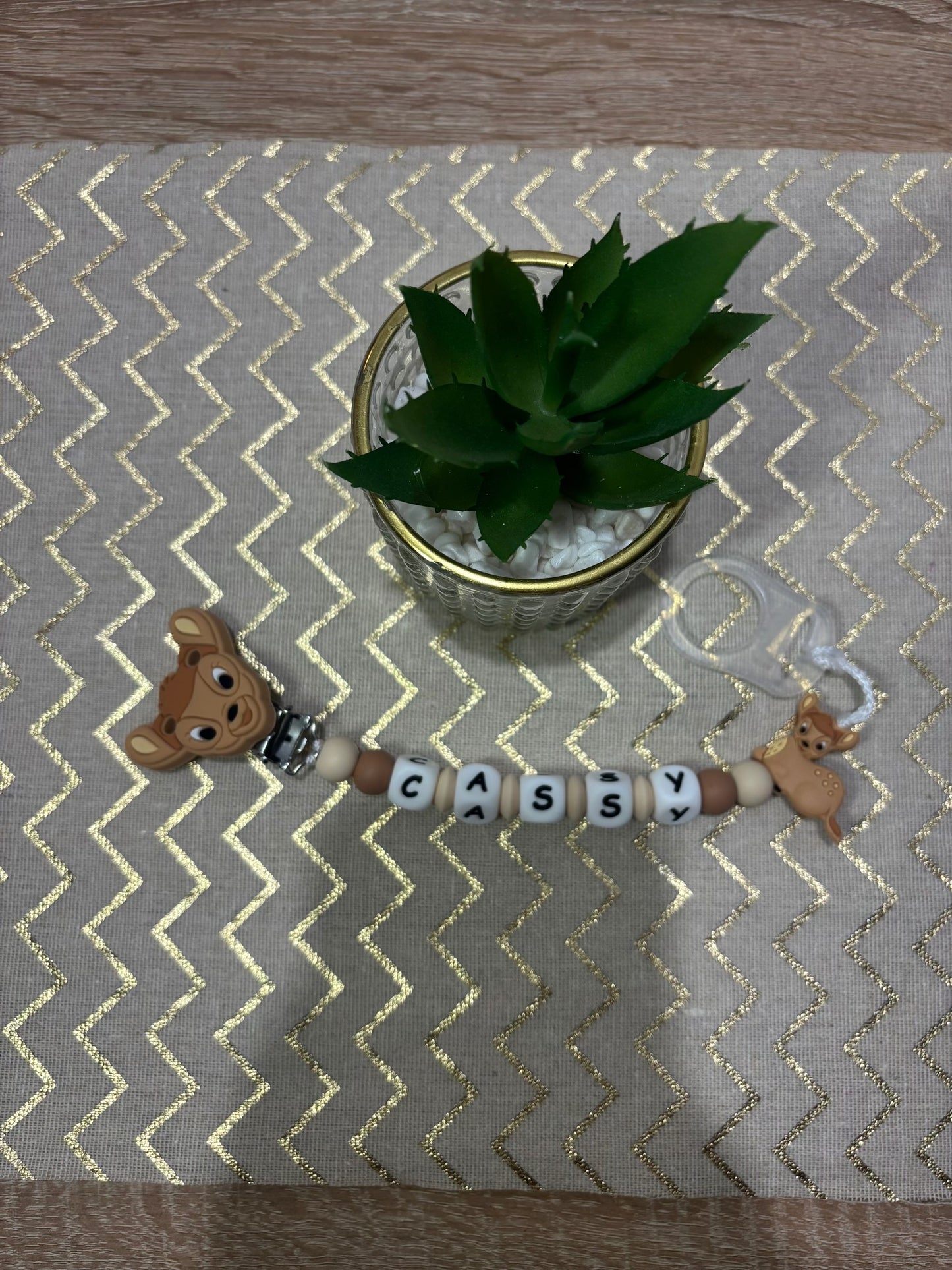 Attache tétine Bambi