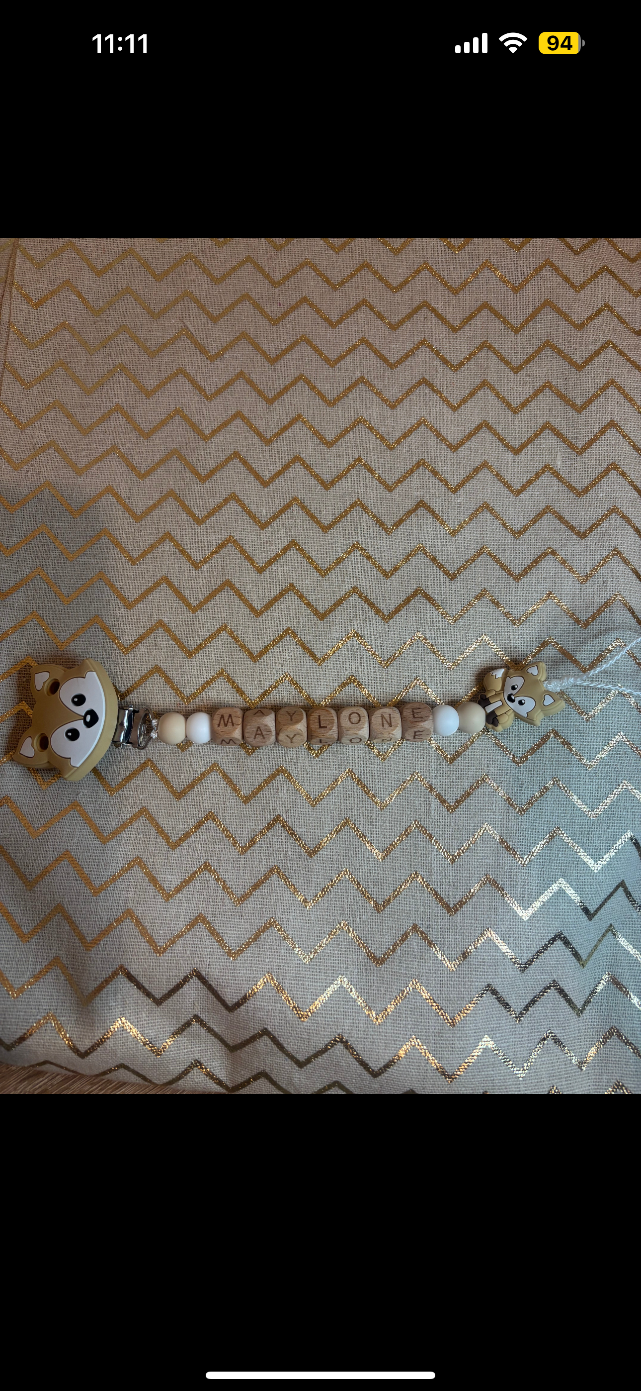 Attache Tétine RENARD