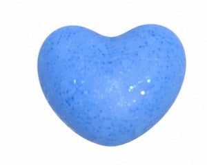 cœur bleu pailletée